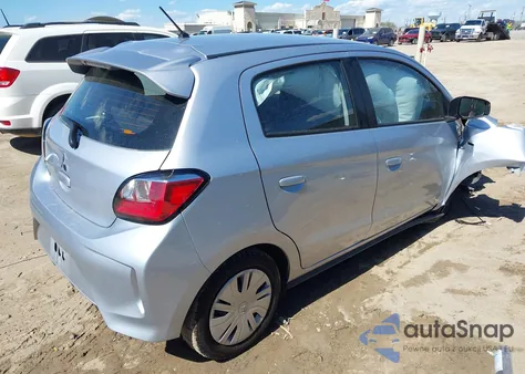 2024 Mitsubishi Mirage Es/Le z USA, uszkodzony, nr VIN ML32AUHJ1RH031897